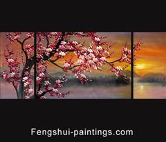 Japanese Cherry Blossom Painting