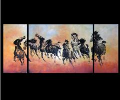 A Horse Painting Original Abstract Art Oil Paintings on Canvas Art