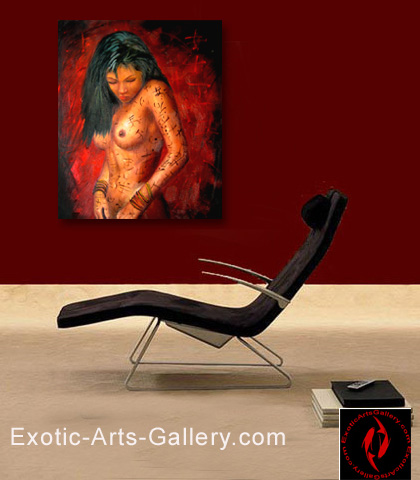 nude-girl-Painting